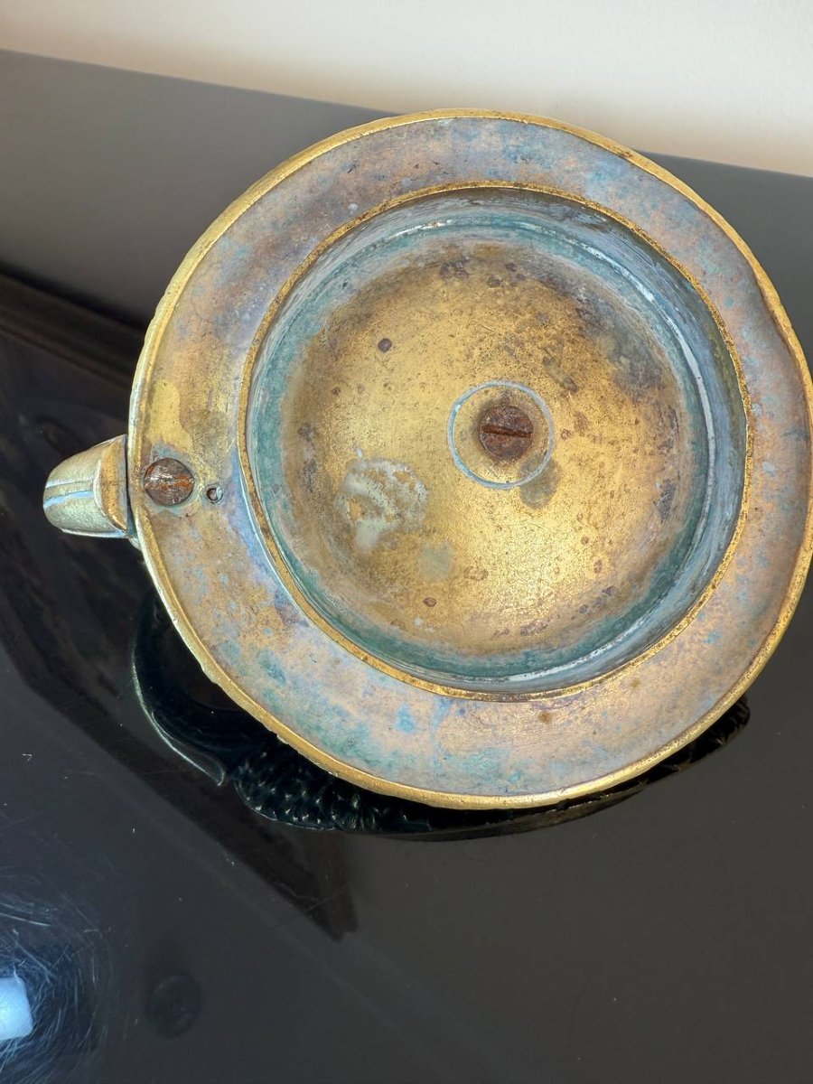 Hand Candlestick Cellar Rat-photo-6