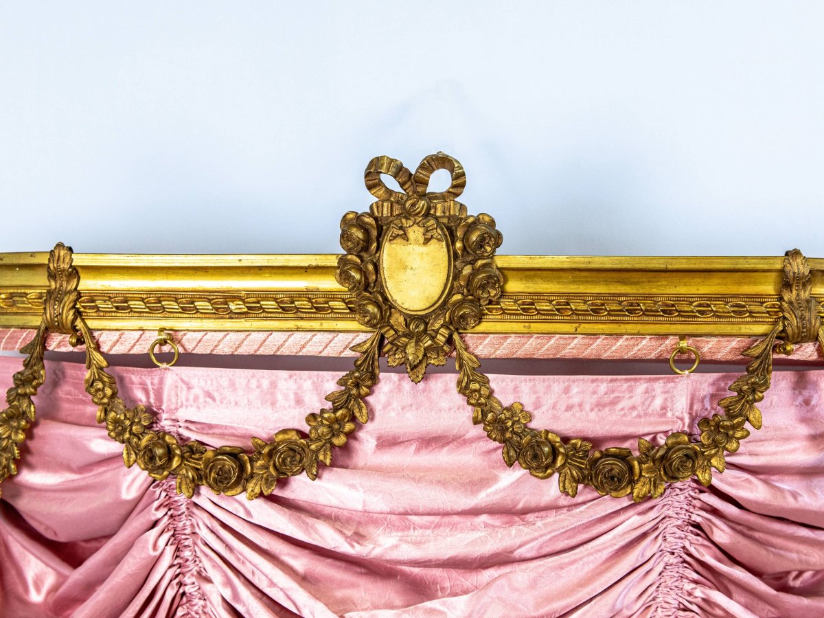 Bed Canopy, Bed Crown, Baldachin Or Bronze Valance-photo-2