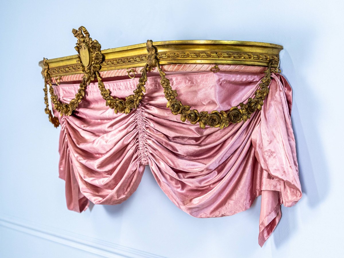 Bed Canopy, Bed Crown, Baldachin Or Bronze Valance-photo-4