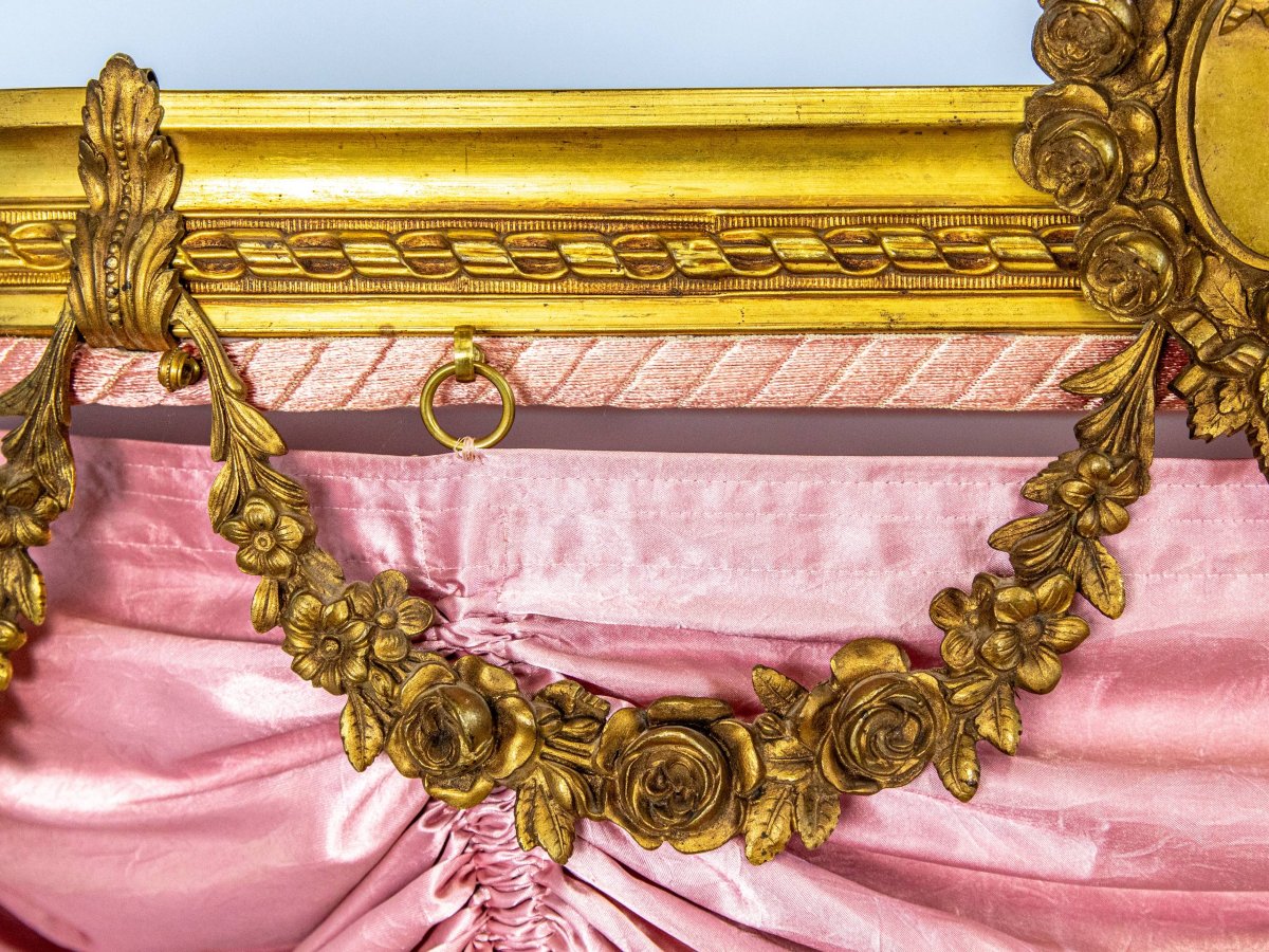 Bed Canopy, Bed Crown, Baldachin Or Bronze Valance-photo-3