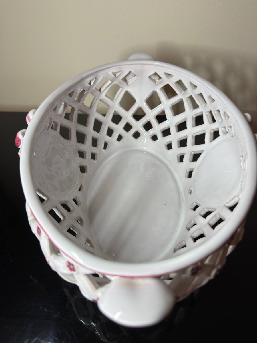 CORBEILLE panier AJOURÉE Moustiers-photo-5