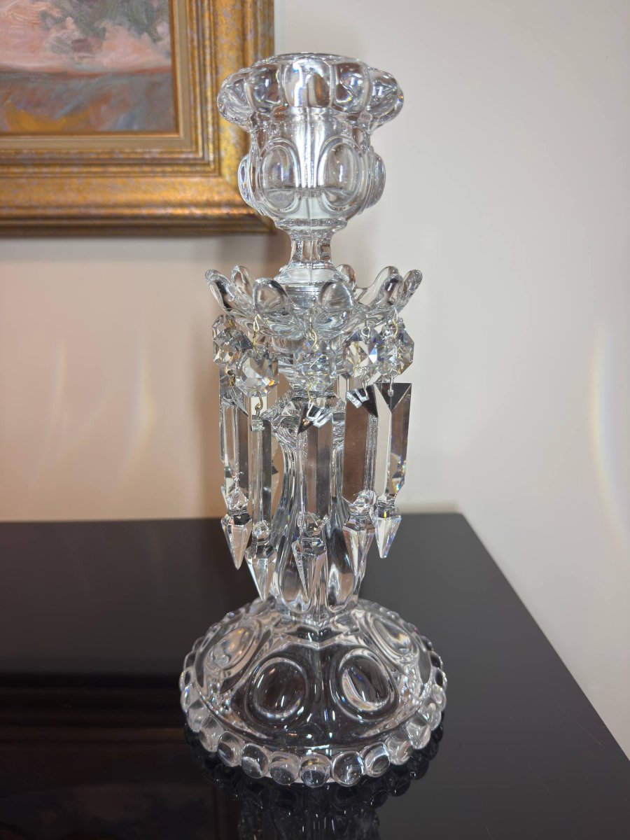 Bougeoir, Chandelier en cristal de Baccarat-photo-3
