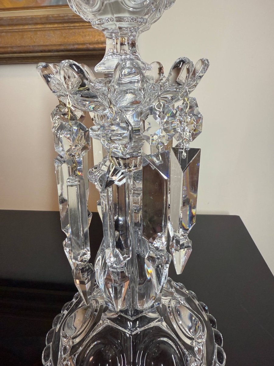 Bougeoir, Chandelier en cristal de Baccarat-photo-4