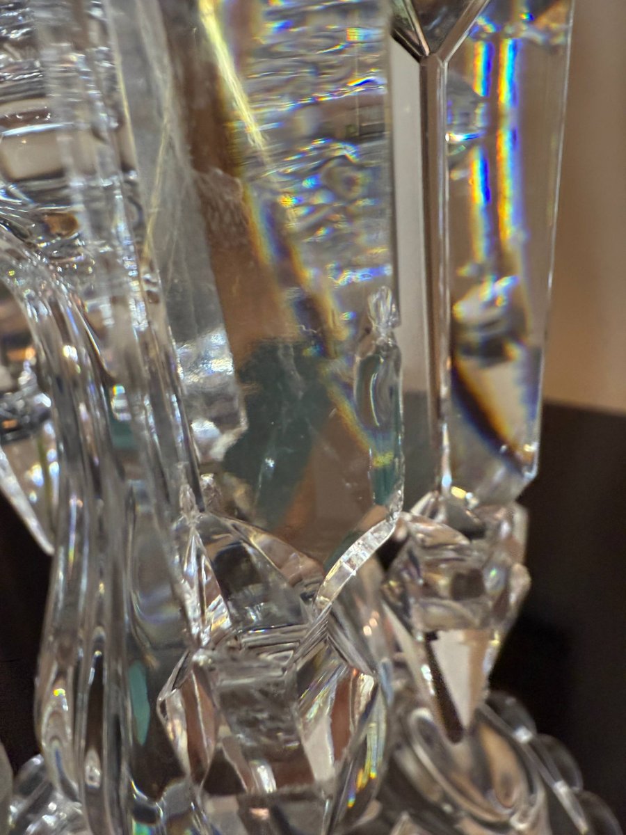 Bougeoir, Chandelier en cristal de Baccarat-photo-8