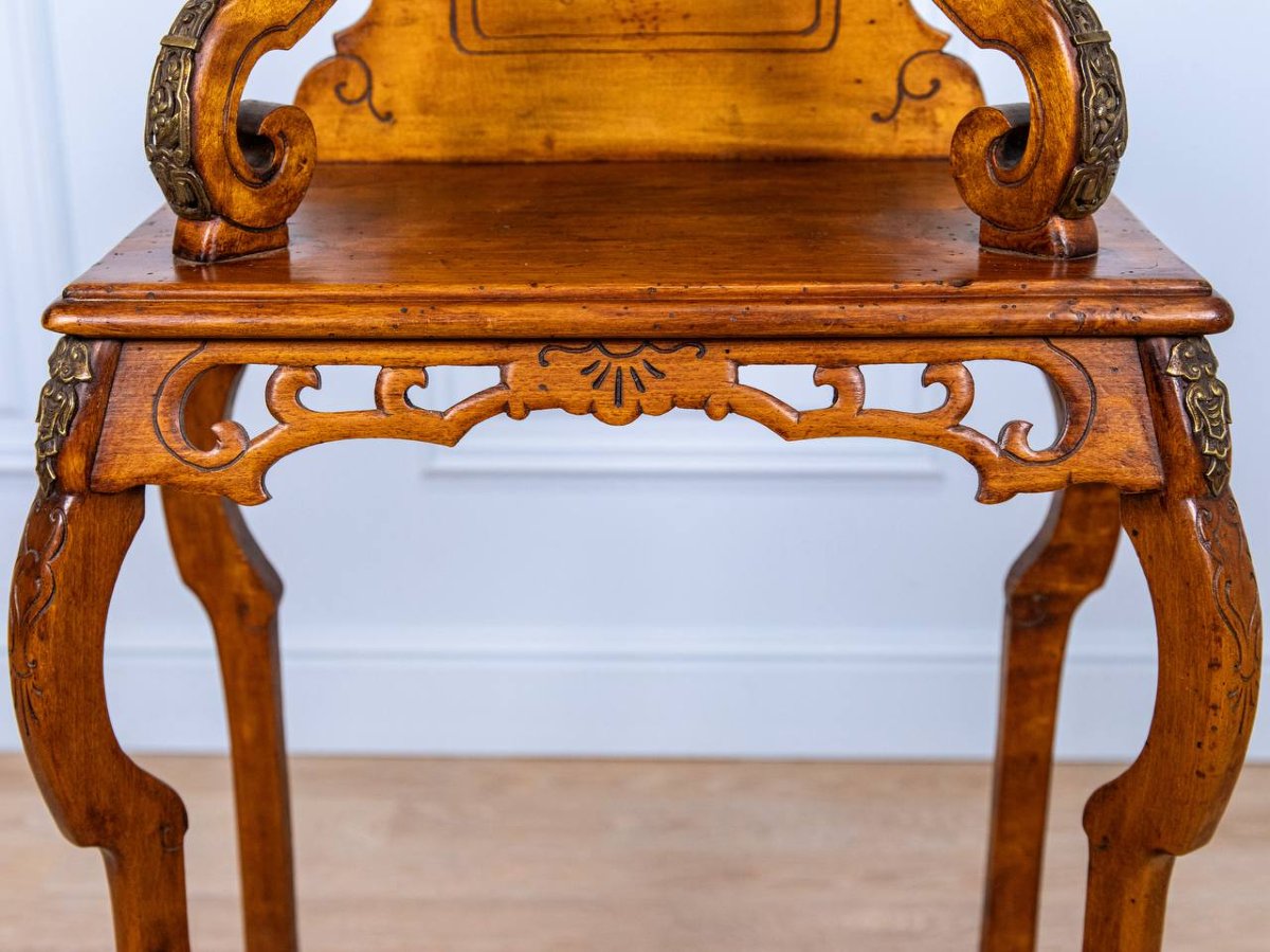 In The Style Of Gabriel Viardot, Console, Side Table Or Japanese-style Table-photo-4