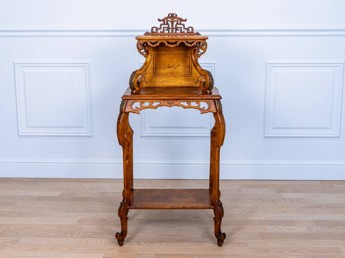 In The Style Of Gabriel Viardot, Console, Side Table Or Japanese-style Table