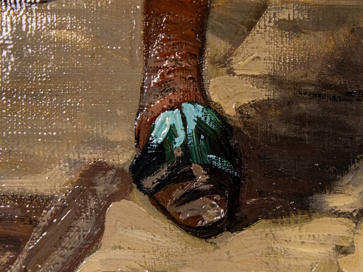 MOUSQUETAIRES JOUANT AUX DÉS, LUIGI GIORGIO BALDERO, XIXE SIÈCLE, ITALIE-photo-5