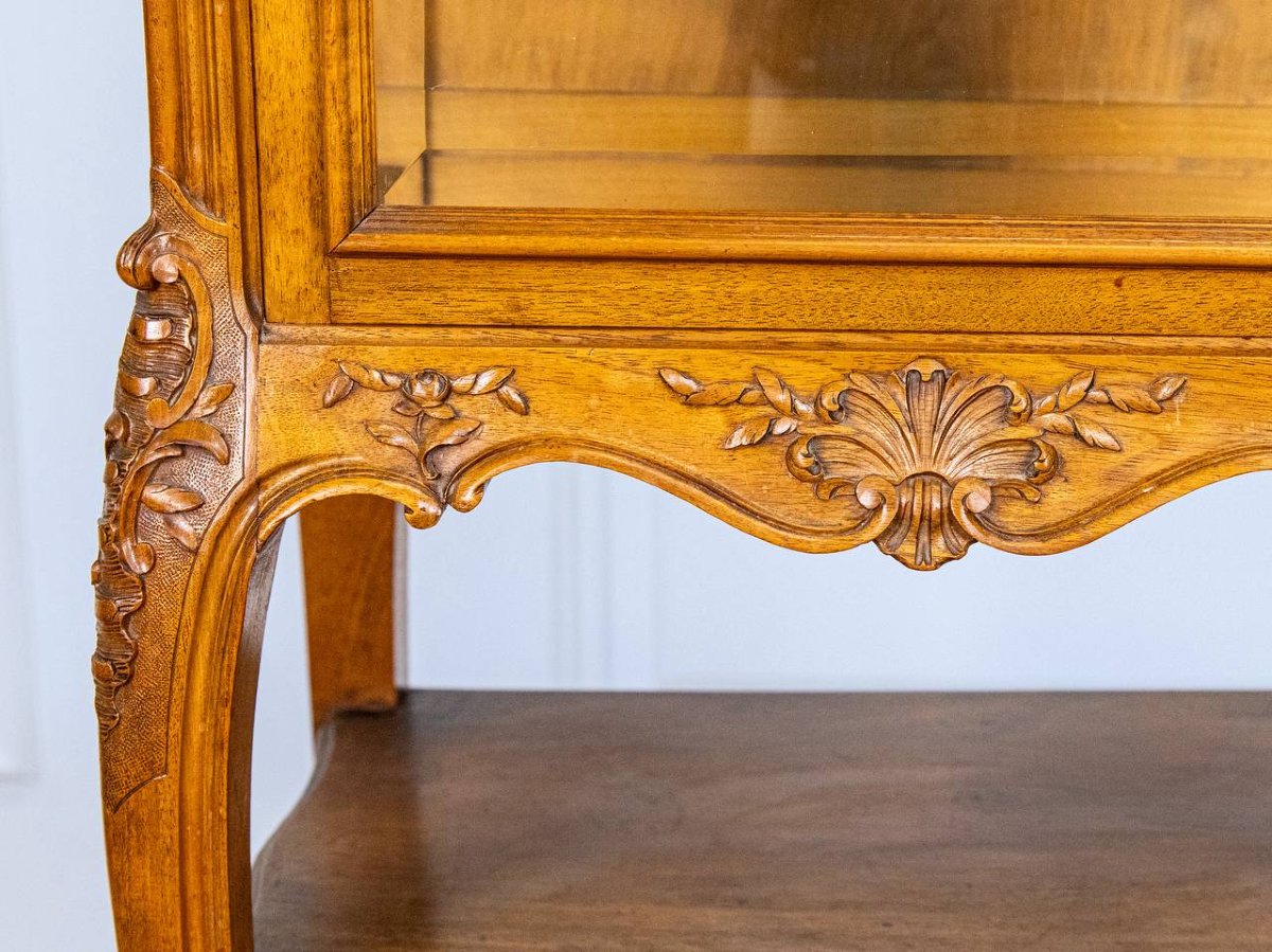 Vitrine en Bois Style Louis XV-photo-4