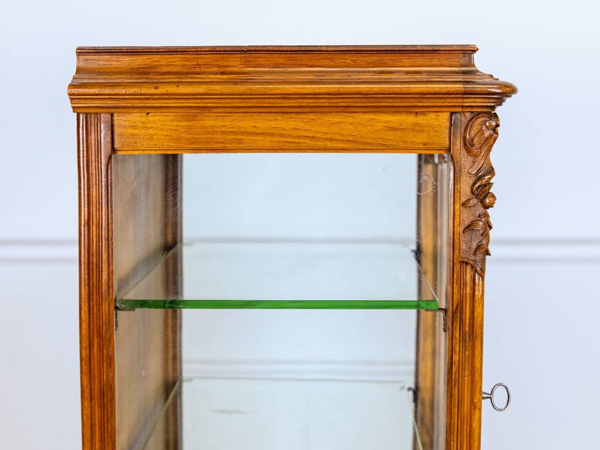 Vitrine en Bois Style Louis XV-photo-6