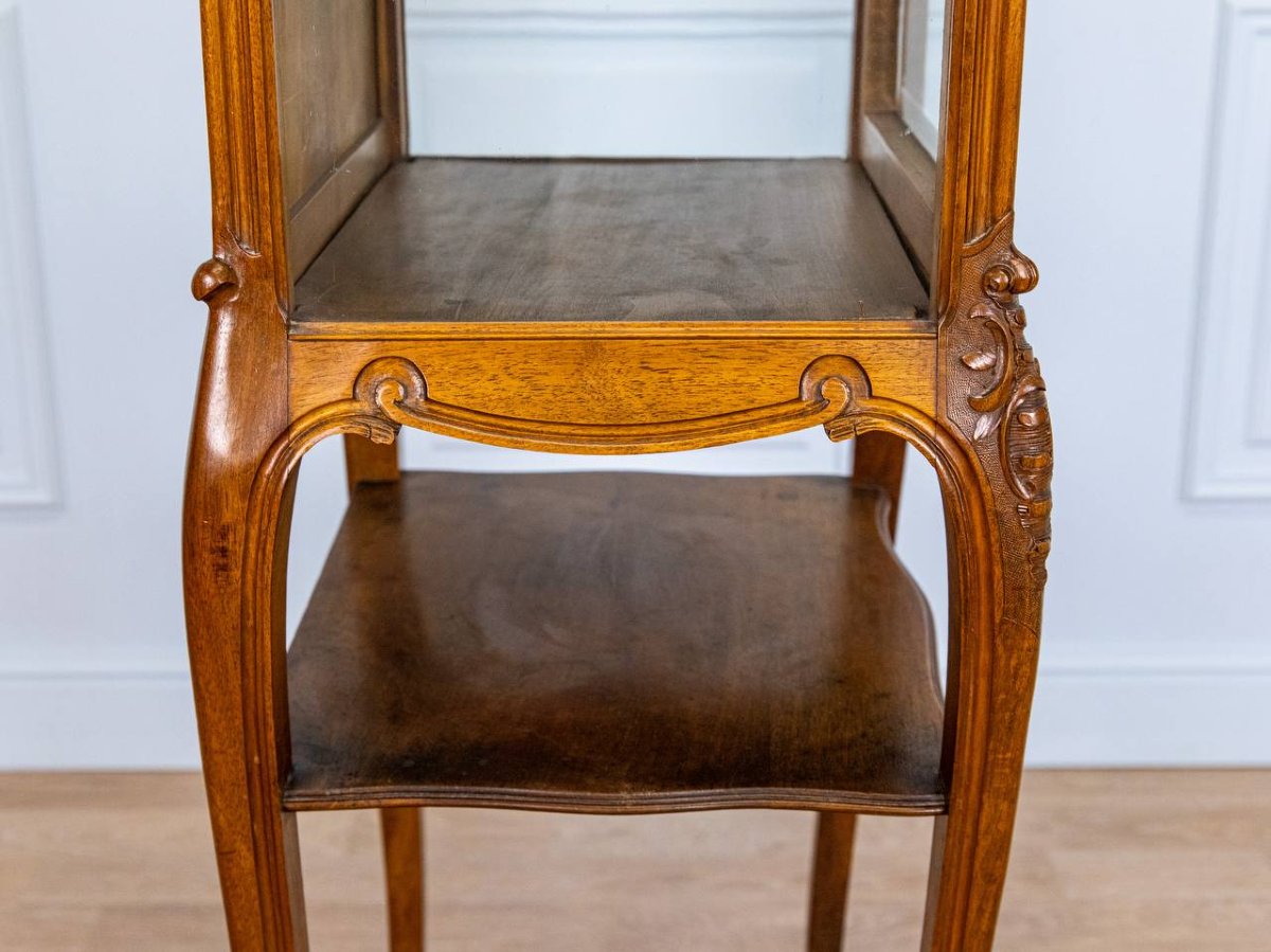 Vitrine en Bois Style Louis XV-photo-7