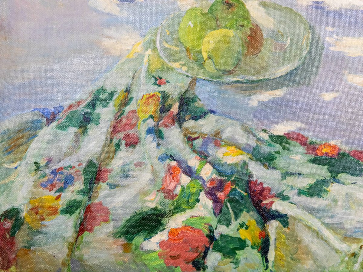 Vladimir Filatov, huile sur toile-photo-4