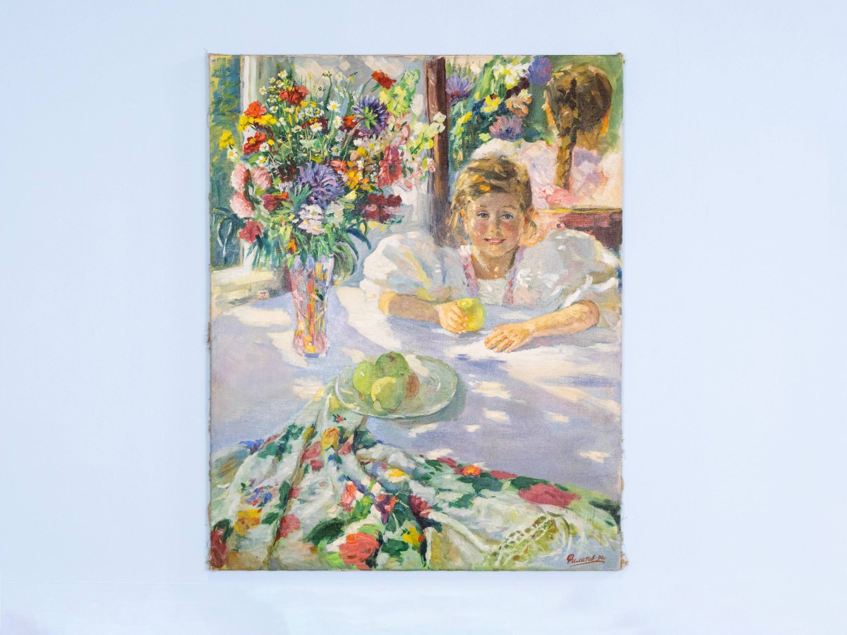 Vladimir Filatov, huile sur toile