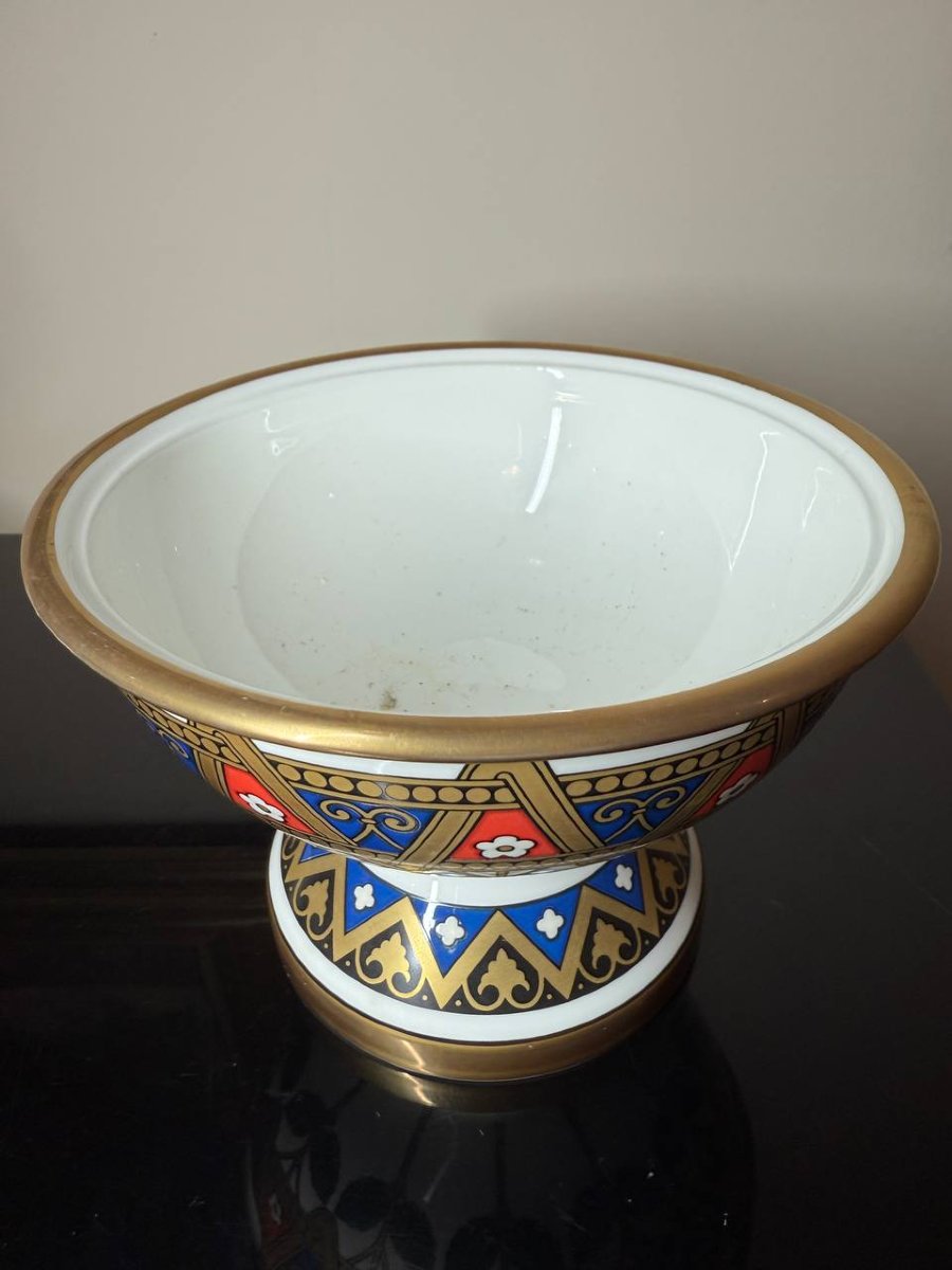 Drageoir, Swan Box Villeroy & Boch, Mettlach, Second Half Of The 20th Century.-photo-6