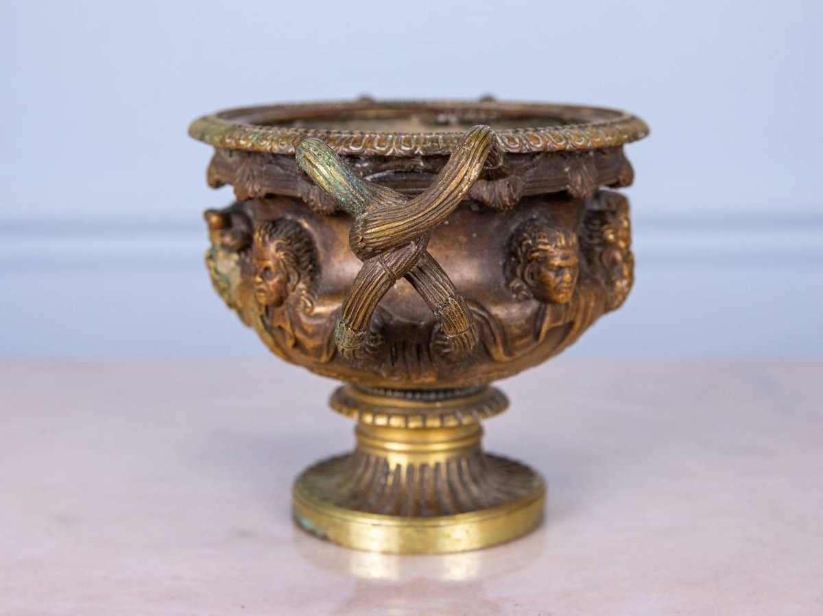 Bronze Cup, Vase By Warwick Susse Frères.-photo-4