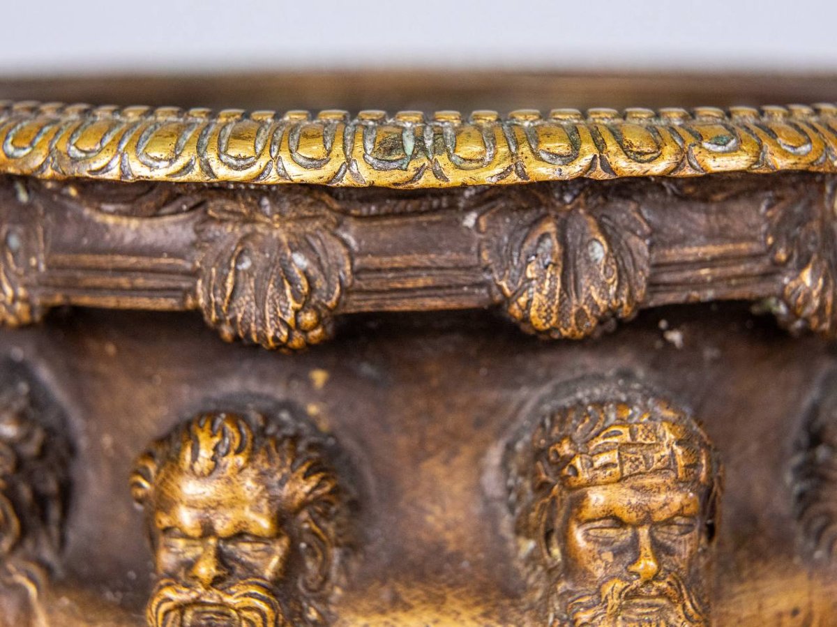 Bronze Cup, Vase By Warwick Susse Frères.-photo-4