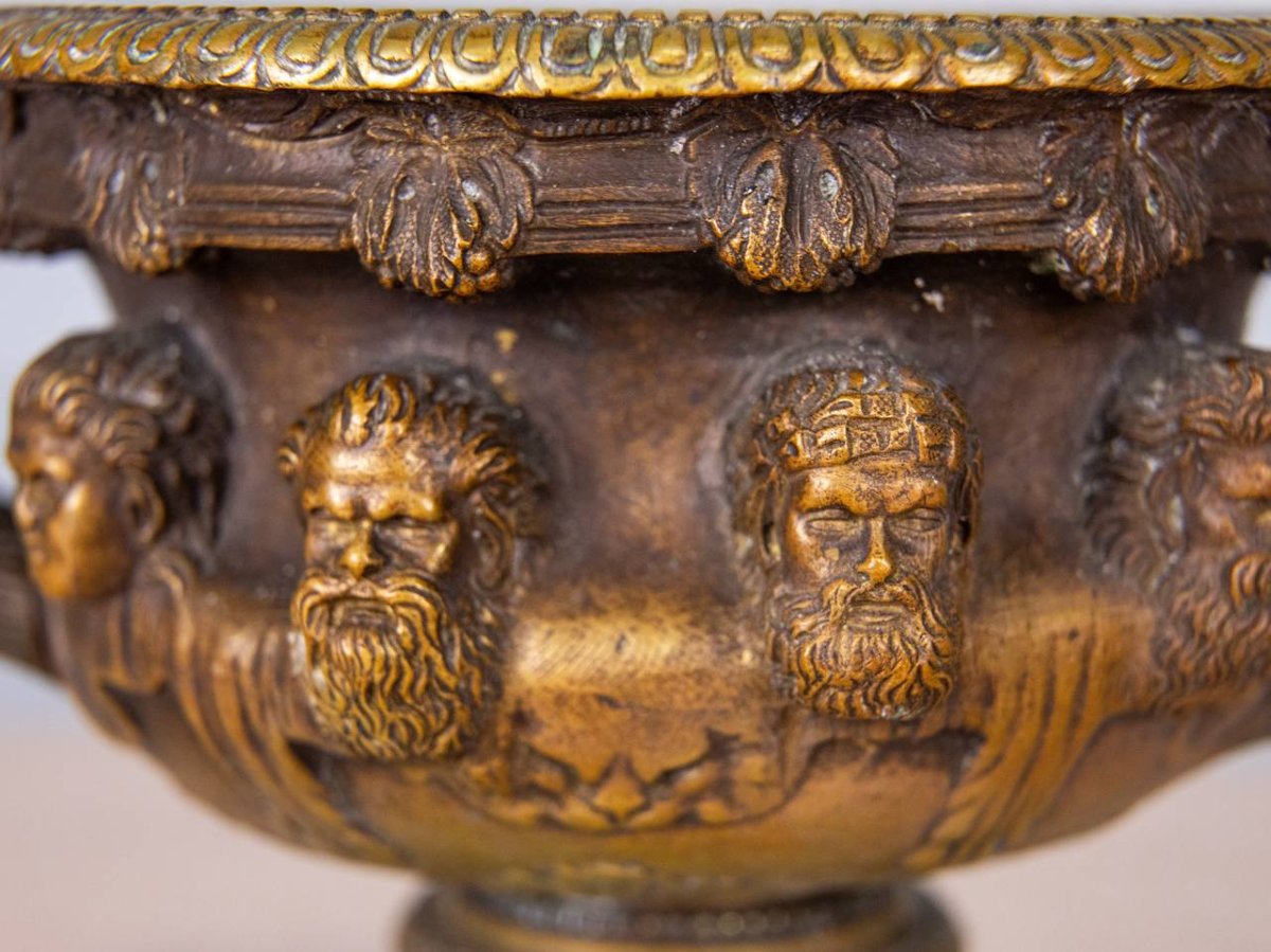 Bronze Cup, Vase By Warwick Susse Frères.-photo-5