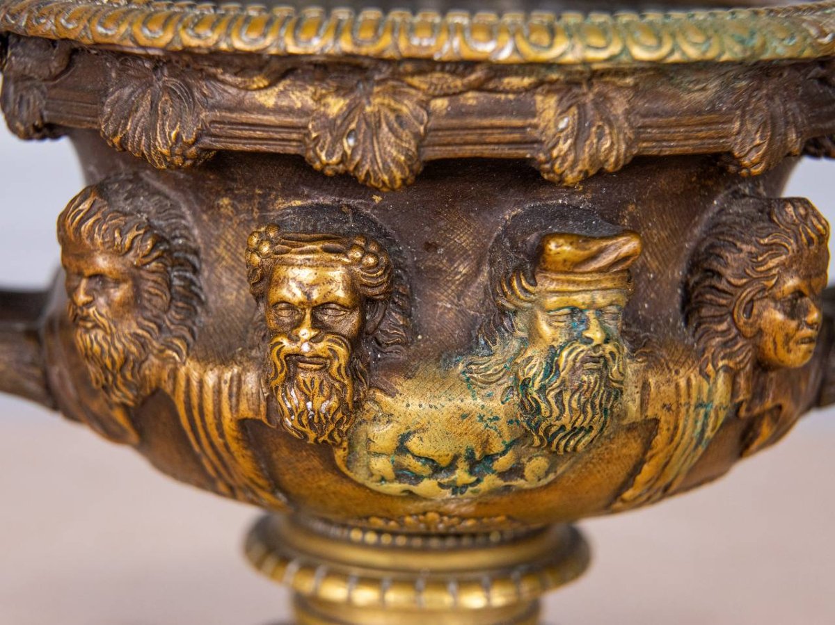 Bronze Cup, Vase By Warwick Susse Frères.-photo-6