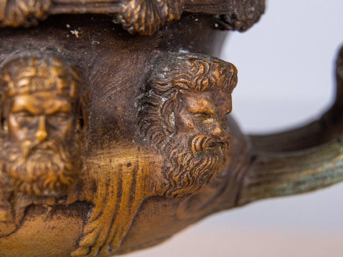 Bronze Cup, Vase By Warwick Susse Frères.-photo-8