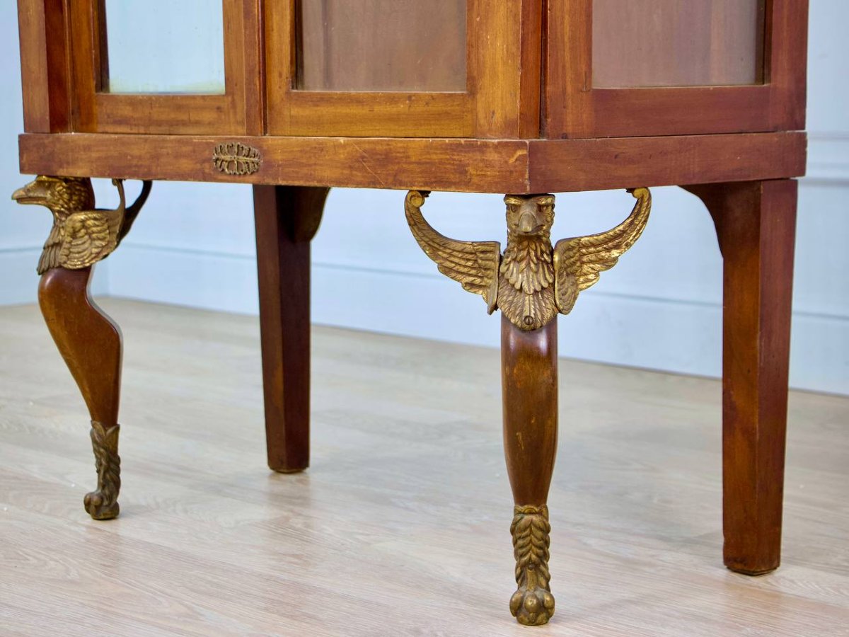 Empire-style Display Case With Griffins-photo-8