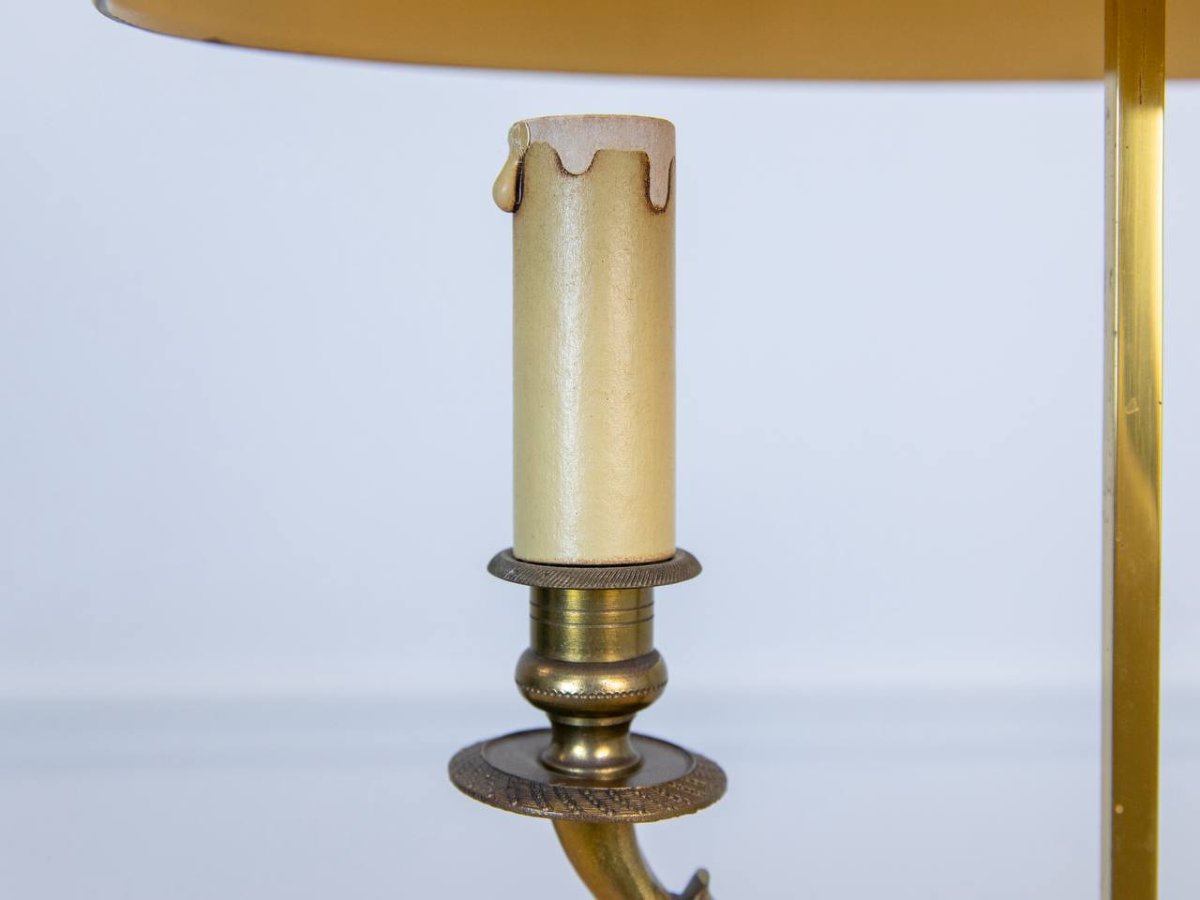 Lampe bouillote en bronze de style Empire-photo-7