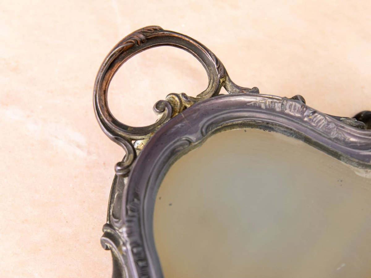 Surtout Or Centre De Table , Louis XV Style Tray.-photo-6