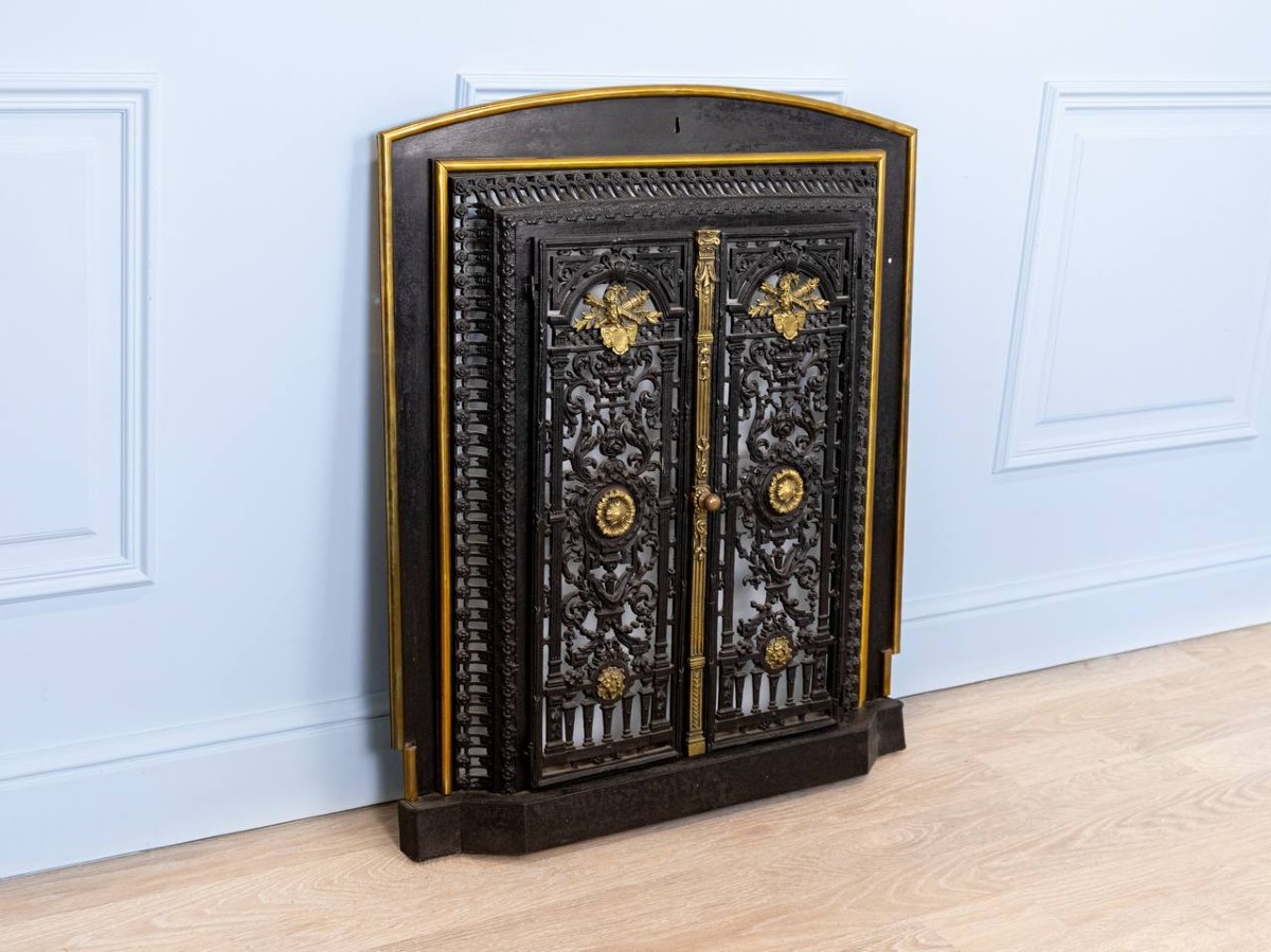 Fireplace Screen, Napoleon III Fireplace Extension