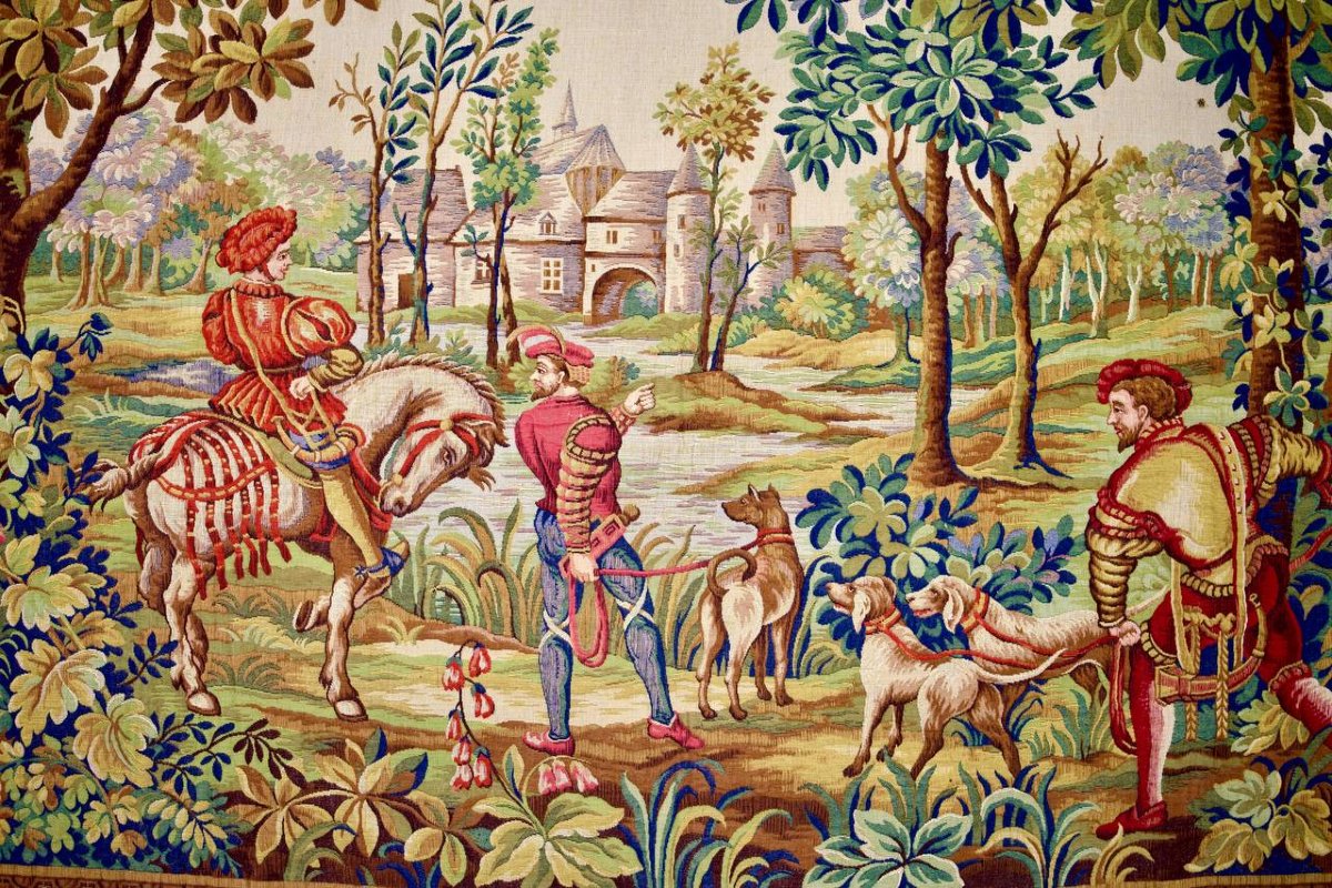 RETOUR DE CHASSE, TAPISSERIE-photo-4