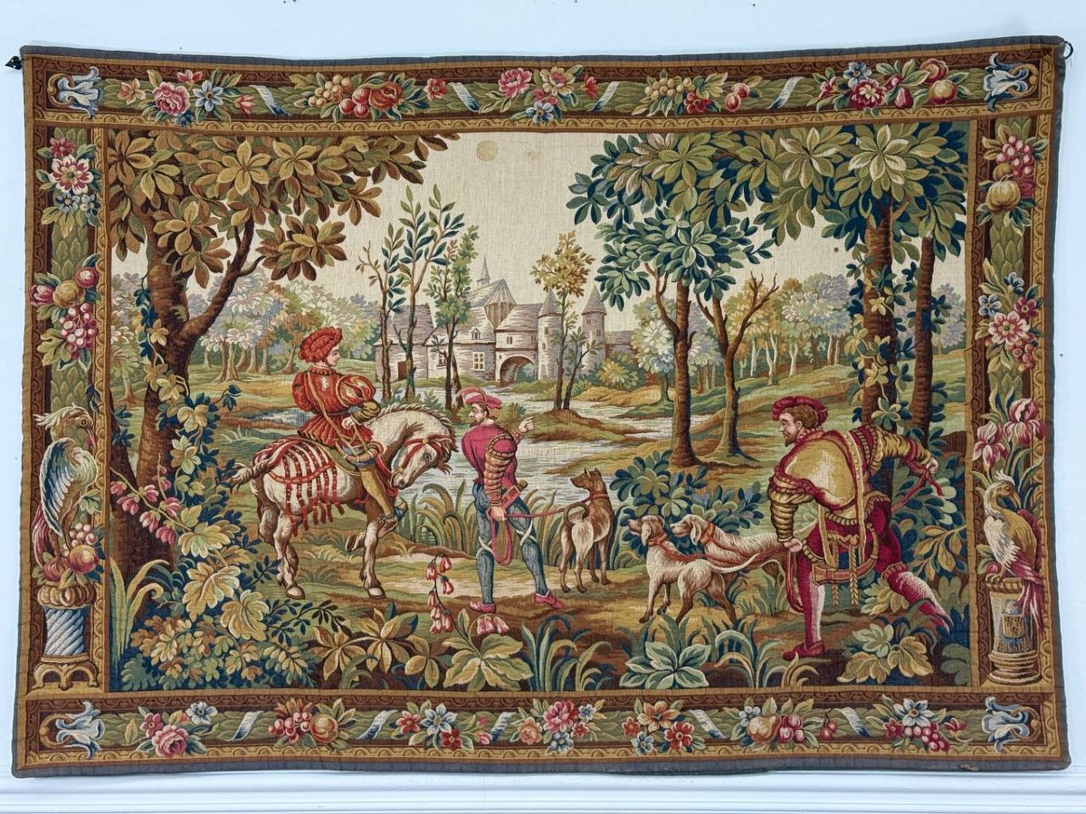 RETOUR DE CHASSE, TAPISSERIE-photo-1