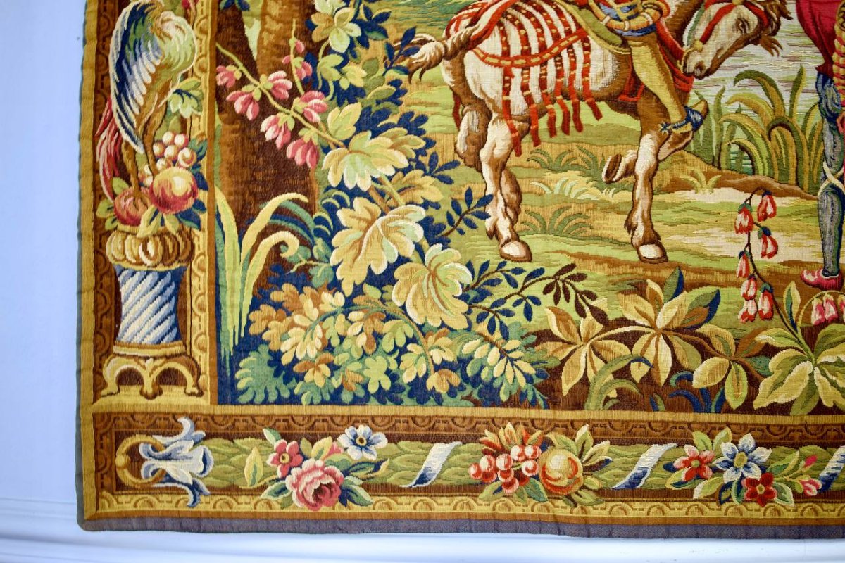 RETOUR DE CHASSE, TAPISSERIE-photo-2