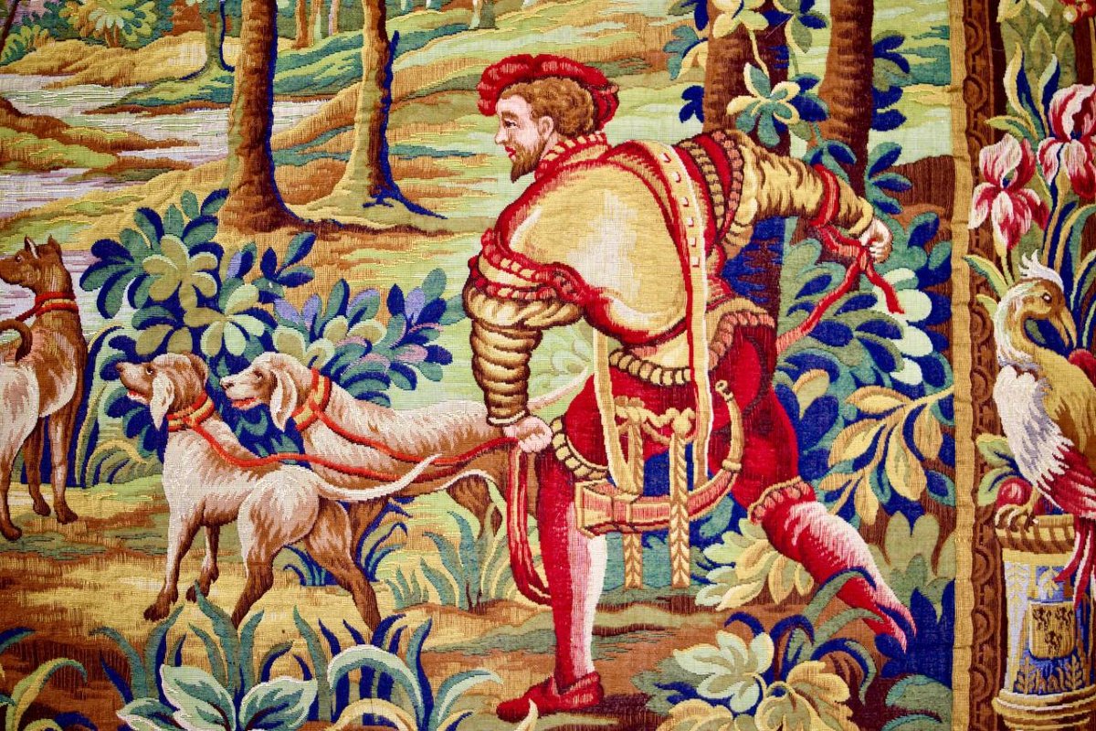 RETOUR DE CHASSE, TAPISSERIE-photo-4