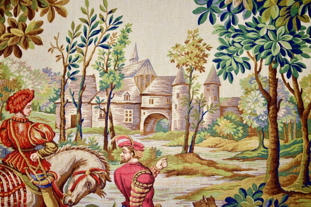 RETOUR DE CHASSE, TAPISSERIE-photo-5