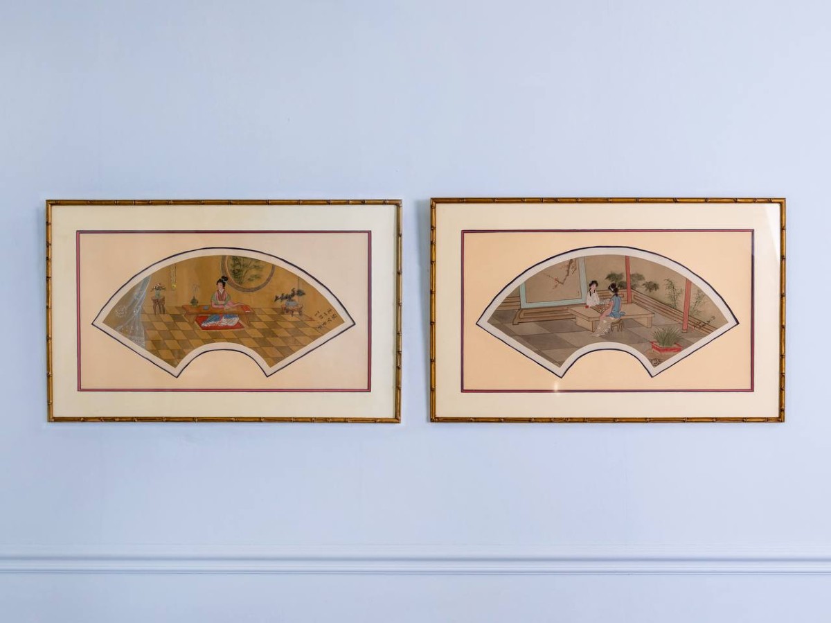 Antique Chinese Watercolors Signed