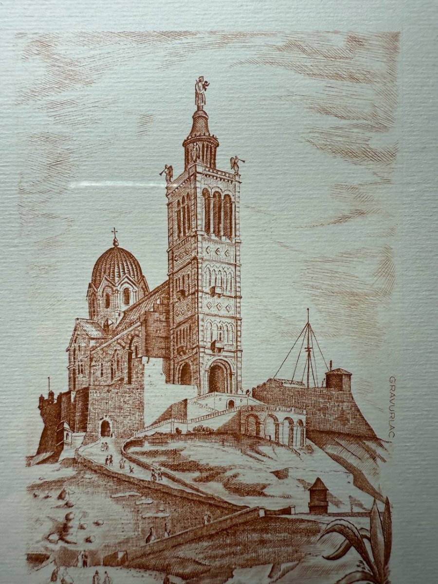 Marseille , Notre dame de la Garde, 1860-photo-4