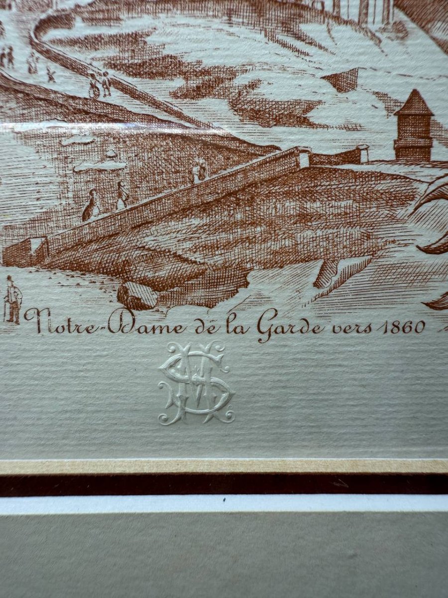 Marseille , Notre dame de la Garde, 1860-photo-5