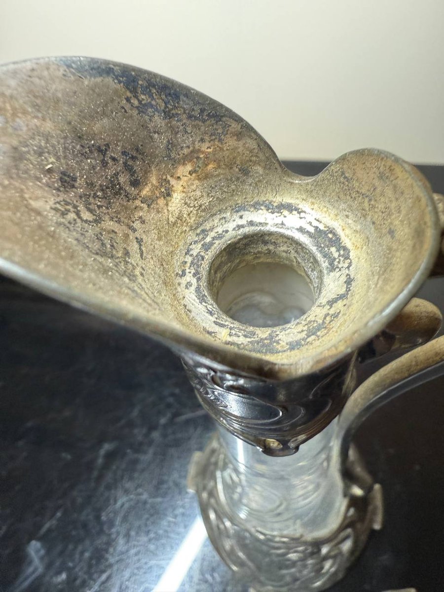 Un Pichet, un carafe Art Nouveau-photo-4