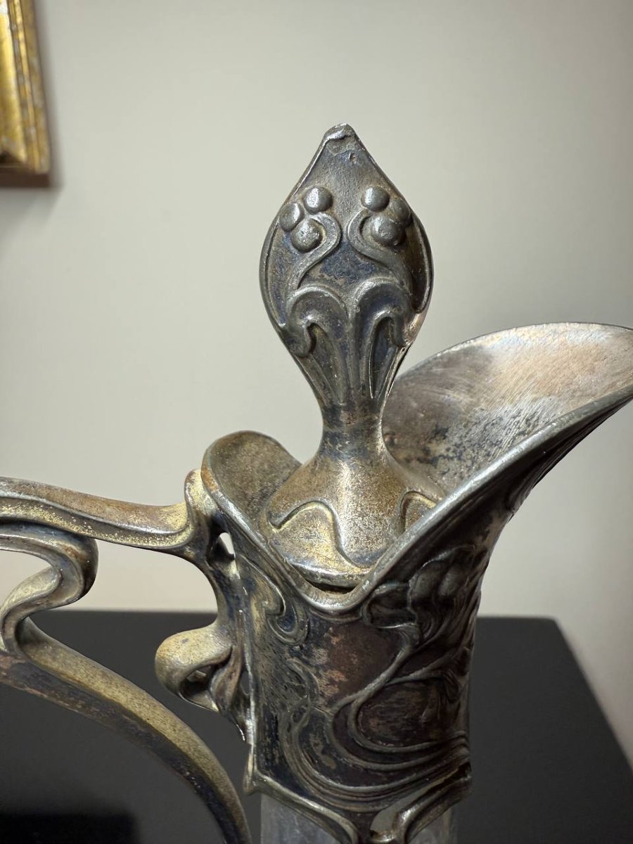 Un Pichet, un carafe Art Nouveau-photo-4