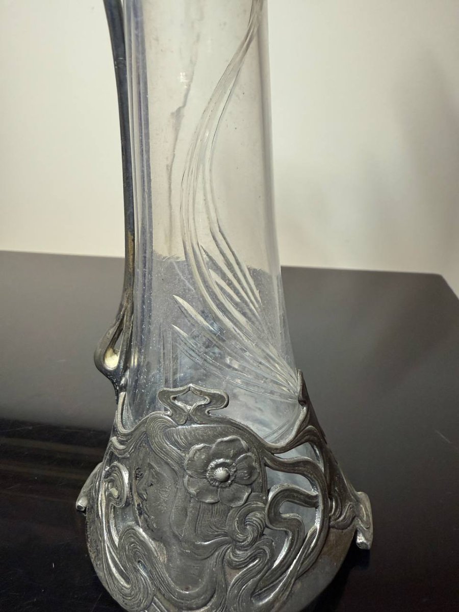 Un Pichet, un carafe Art Nouveau-photo-5