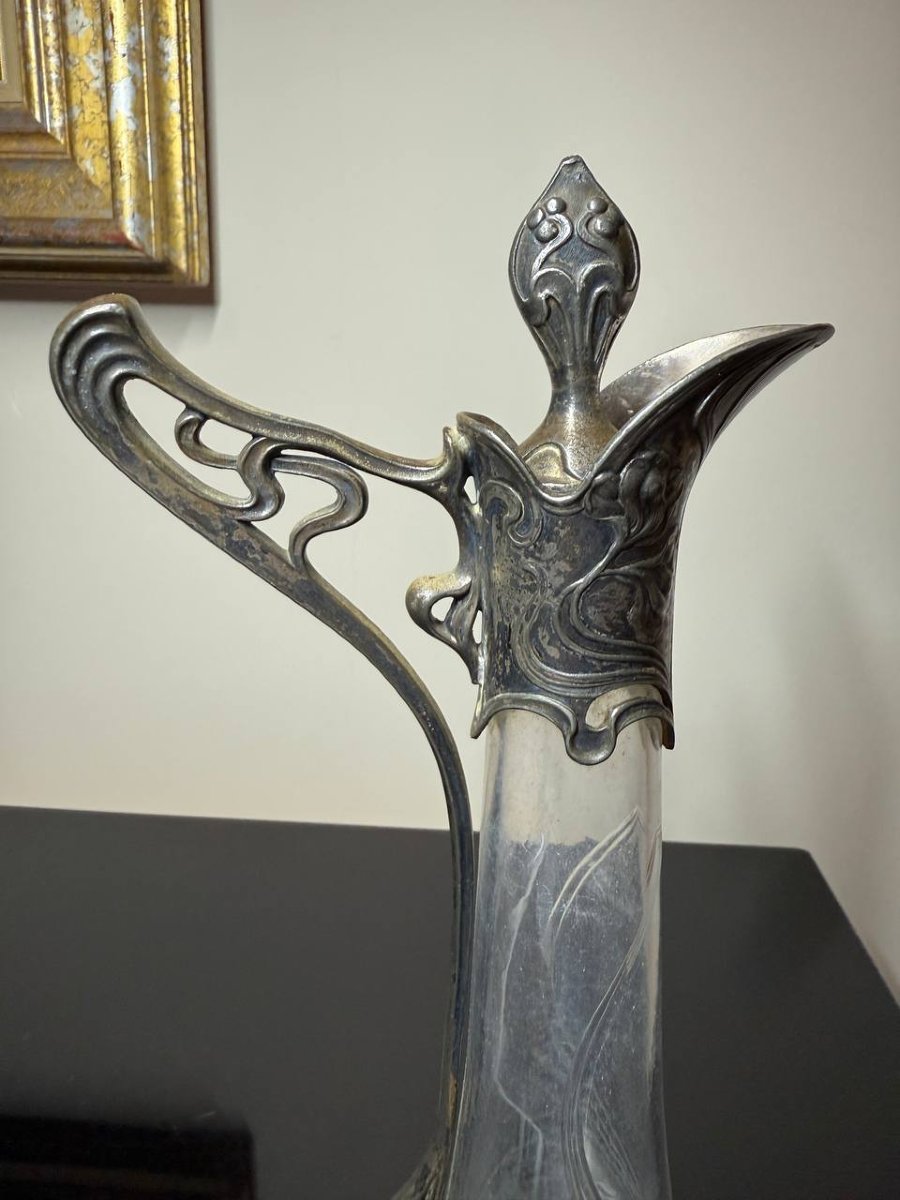 Un Pichet, un carafe Art Nouveau-photo-6