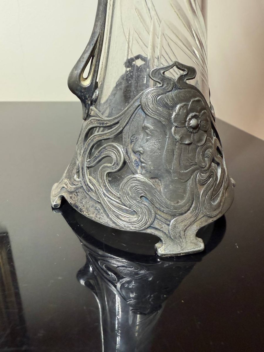 Un Pichet, un carafe Art Nouveau-photo-7
