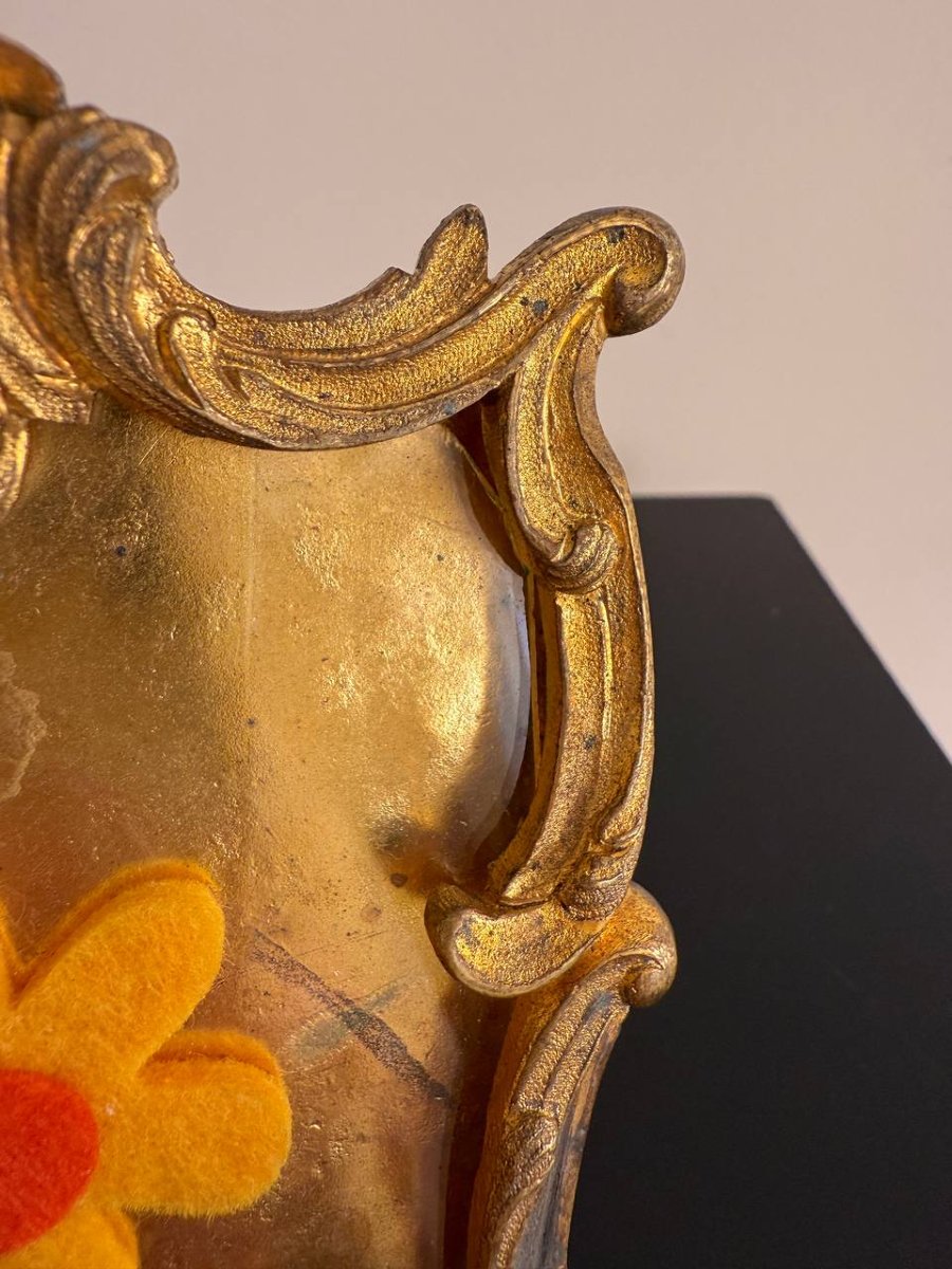 Louis XV Rocaille Style Picture Frame, In Bronze-photo-1