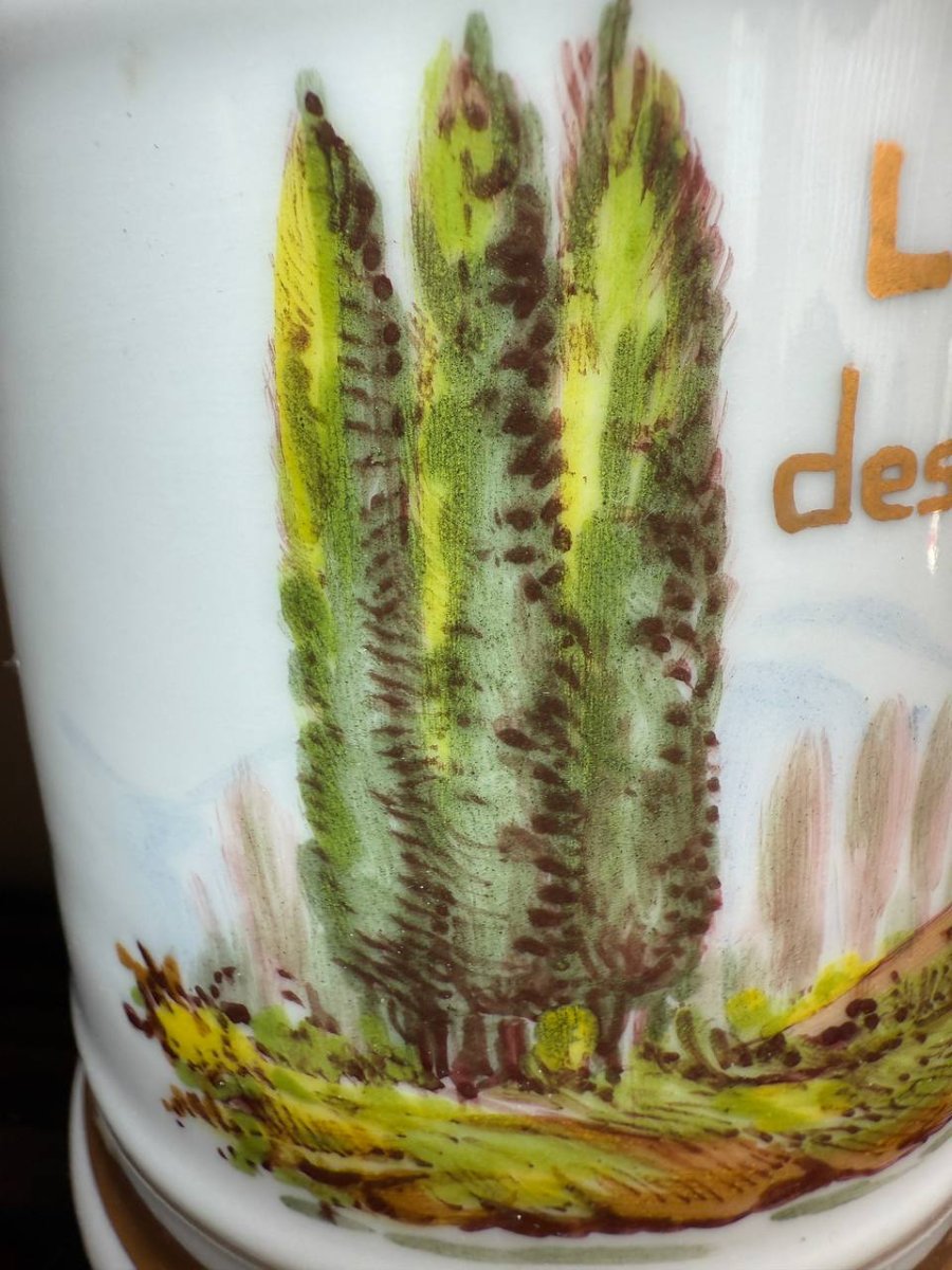 Hand-painted Porcelain Medicine Jar.-photo-4