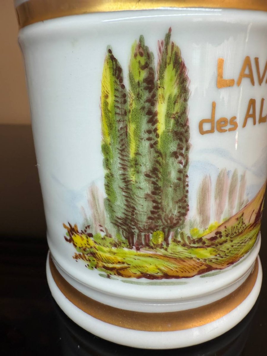 Hand-painted Porcelain Medicine Jar.-photo-5