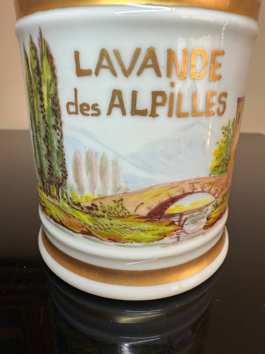 Hand-painted Porcelain Medicine Jar.-photo-6