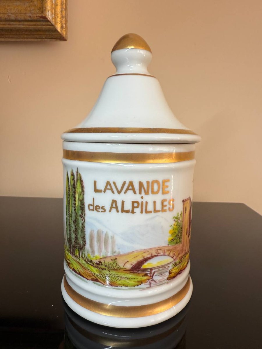 Hand-painted Porcelain Medicine Jar.-photo-7
