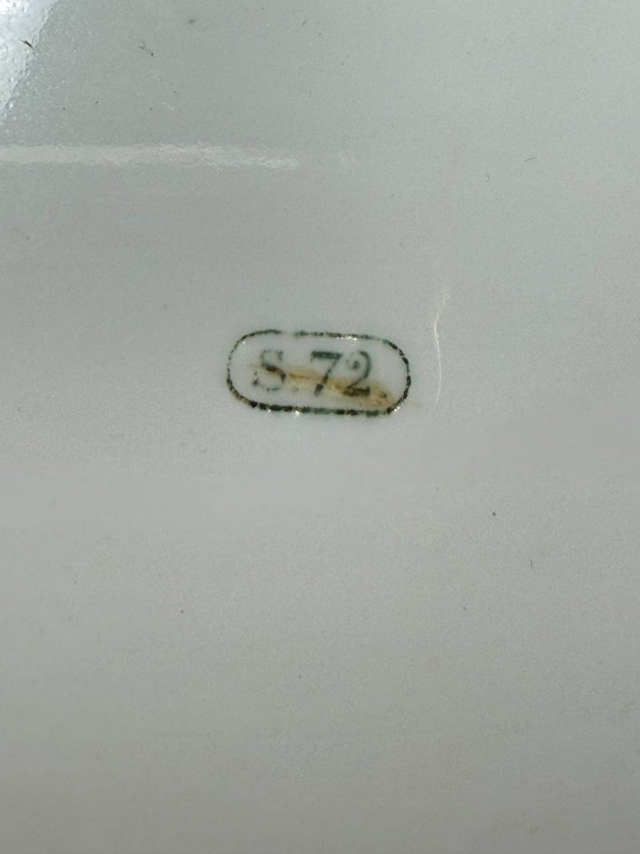 COUPE EN PORCELAINE SIGNÉE SÈVRES MONTÉE SUR BRONZE À DÉCOR DE SCÈNE ROMANTIQUE-photo-3