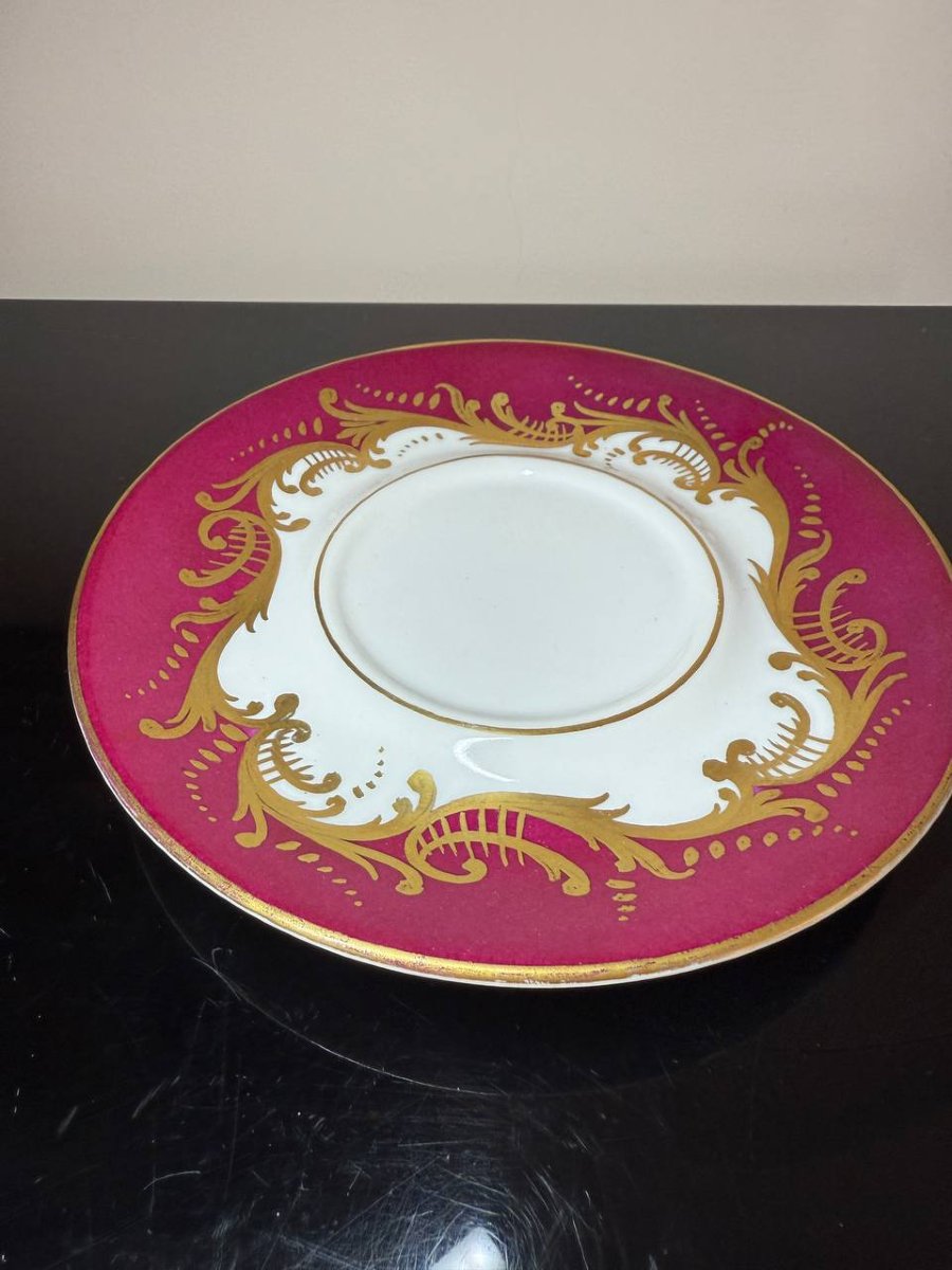 Large Bonbonnière, Bowl Or Very Large Limoges Porcelain Candle Cup-photo-1