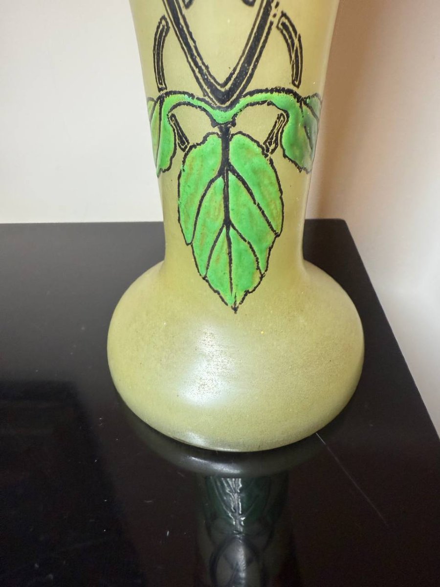 Vase Designed By François-théodore Legras, Spring Model. Circa 1900.-photo-1