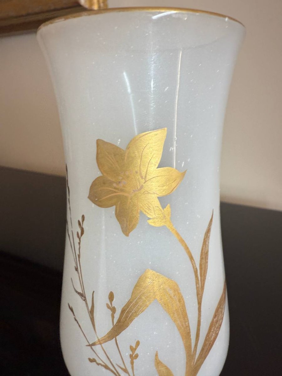 Opaline Vase, 19th Century-photo-4