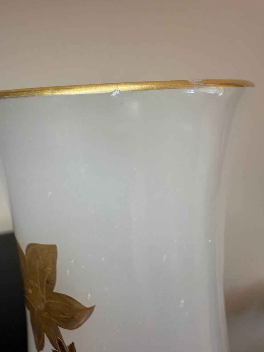 Opaline Vase, 19th Century-photo-1