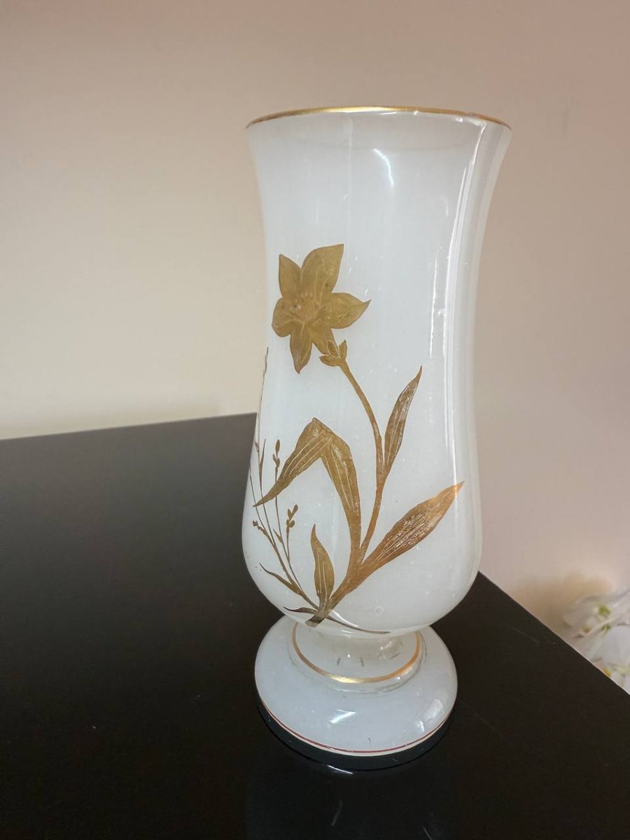 Opaline Vase, 19th Century-photo-7